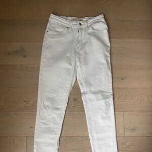 Levi’s Premium 721 High Rise Skinny Jeans – White – Size 28, White